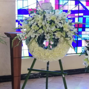 Corona Para Sentidas Condolencias Luz Eterna
